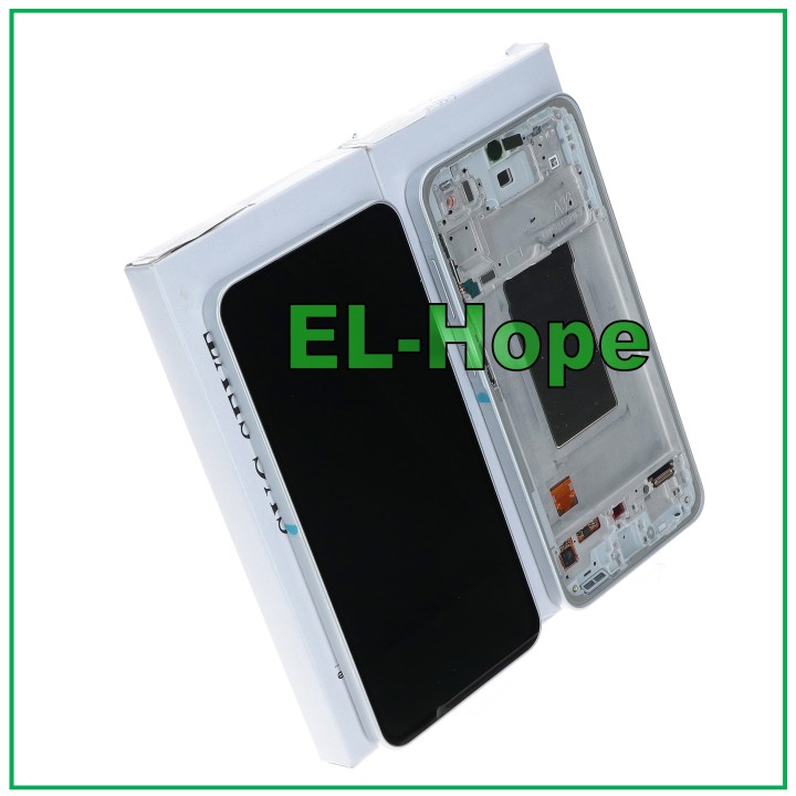 ORIGINAL TOUCH DISPLAY SERVICE SAMSUNG A36 5G SM-A366 WHITE SILVER GH82-36841B