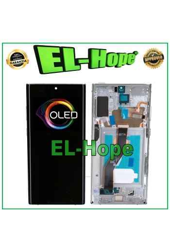 OLED FRAME TOUCH LCD DISPLAY FOR SAMSUNG GALAXY NOTE 10 PLUS SM N975 N976 WHITE