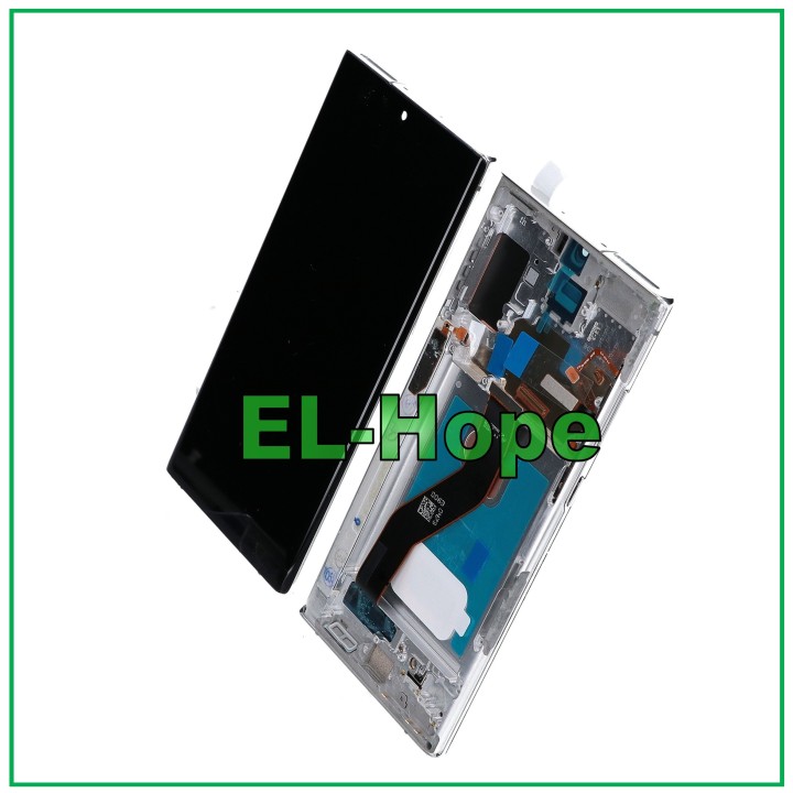 OLED FRAME TOUCH LCD DISPLAY FOR SAMSUNG GALAXY NOTE 10 PLUS SM N975 N976 WHITE