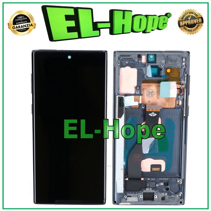 TFT FRAME LCD DISPLAY + TOUCH SCREEN FOR SAMSUNG GALAXY NOTE 10 SM N970 F BLACK