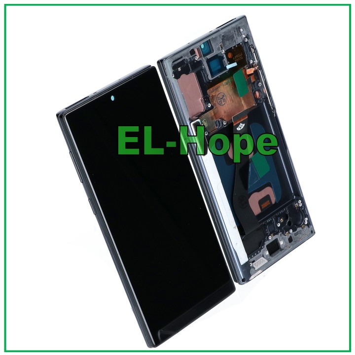TFT FRAME LCD DISPLAY + TOUCH SCREEN FOR SAMSUNG GALAXY NOTE 10 SM N970 F BLACK
