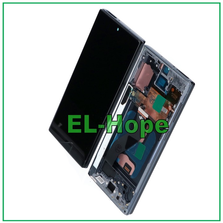 TFT FRAME LCD DISPLAY + TOUCH SCREEN FOR SAMSUNG GALAXY NOTE 10 SM N970 F BLACK