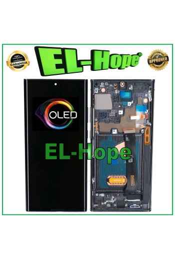 OLED FRAME + TOUCH LCD DISPLAY FOR SAMSUNG GALAXY NOTE 20 ULTRA N985 N986 BLACK