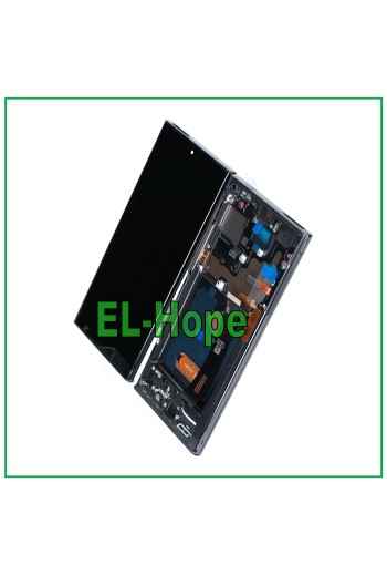 OLED FRAME + TOUCH LCD DISPLAY FOR SAMSUNG GALAXY NOTE 20 ULTRA N985 N986 BLACK