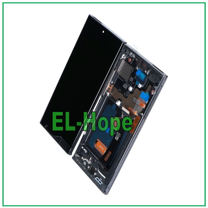 OLED FRAME + TOUCH LCD DISPLAY FOR SAMSUNG GALAXY NOTE 20 ULTRA N985 N986 BLACK