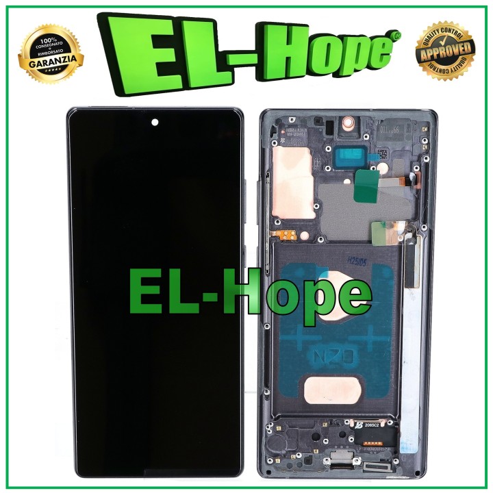TFT FRAME DISPLAY FOR SAMSUNG GALAXY NOTE 20 SM- N980 N981 TOUCH LCD GLASS GRAY
