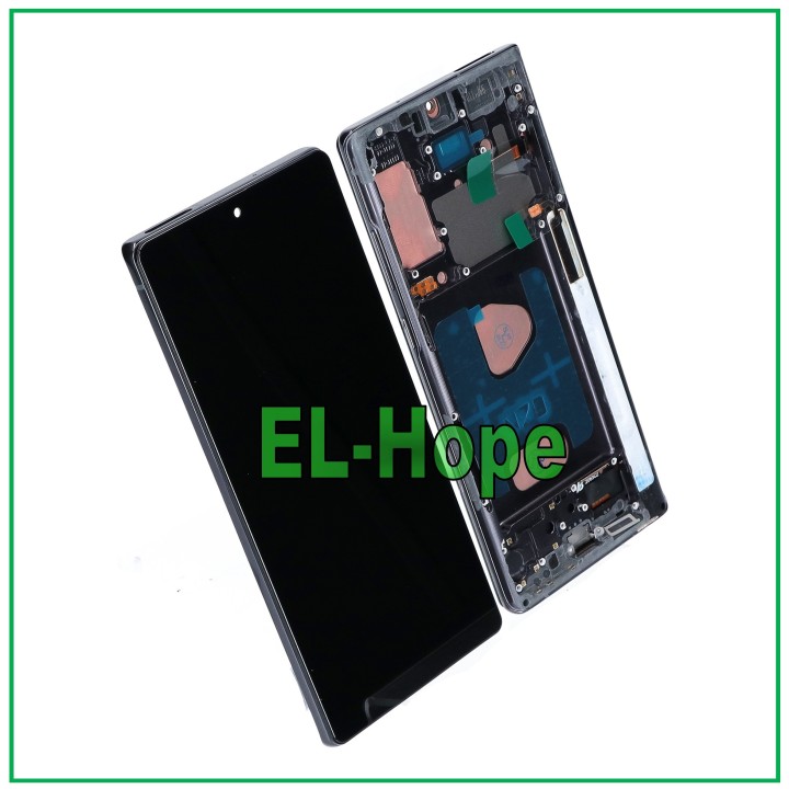 TFT FRAME DISPLAY FOR SAMSUNG GALAXY NOTE 20 SM- N980 N981 TOUCH LCD GLASS GRAY