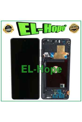 OLED FRAME + TOUCH LCD DISPLAY FOR SAMSUNG GALAXY NOTE 10 LITE SM-N770 BLACK