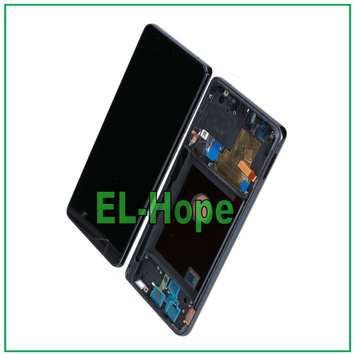 OLED FRAME + TOUCH LCD DISPLAY FOR SAMSUNG GALAXY NOTE 10 LITE SM-N770 BLACK
