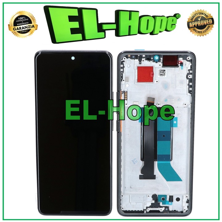 TOUCH TFT FRAME LCD DISPLAY FOR XIAOMI REDMI NOTE 14 PRO 5G 24094RA29G BLACK