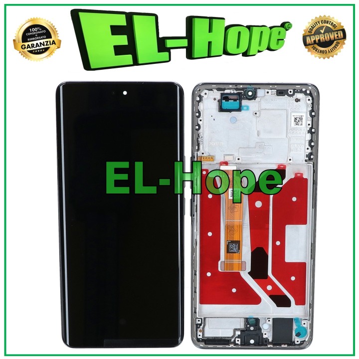 OLED LCD DISPLAY + FRAME FOR HONOR MAGIC 7 LITE BRP-NX1 TOUCH SCREEN BLACK