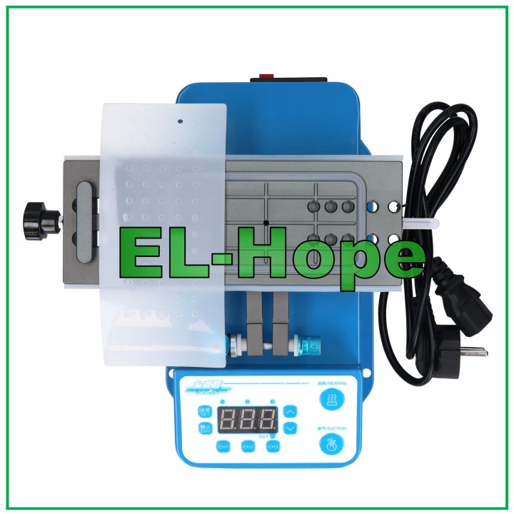 MAANT F711 ROTARY PLATE + VACUUM FOR DETACHING LCD TOUCH DISPLAY UP TO 7
