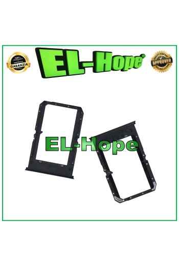 SLOT CART COMPARTMENT DUAL SIM CARD FOR OPPO FIND X2 LITE CPH2005 BLACK HOUSING