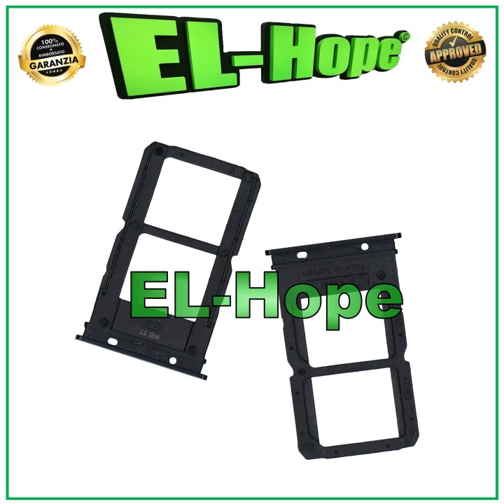 SLOT CARRIAGE SIM COMPARTMENT MICRO SD CARD FOR OPPO RENO 4G CPH1917 BLACK