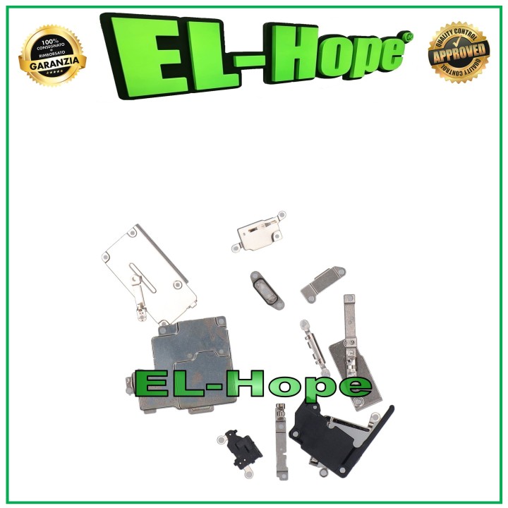 COMPLETE KIT SET OF BRACKETS AND INTERNAL SCREENS FOR IPHONE 12