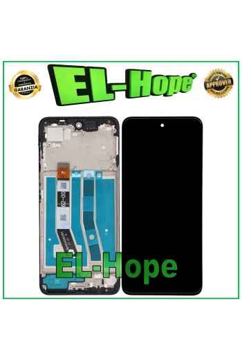 LCD DISPLAY + FRAME FOR MOTOROLA MOTO G54 XT-2343 XT234 TOUCH SCREEN BLACK GLASS