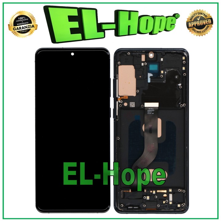 TFT FRAME LCD DISPLAY FOR SAMSUNG GALAXY S20+ PLUS SM-G985 G986 TOUCH BLACK GLASS