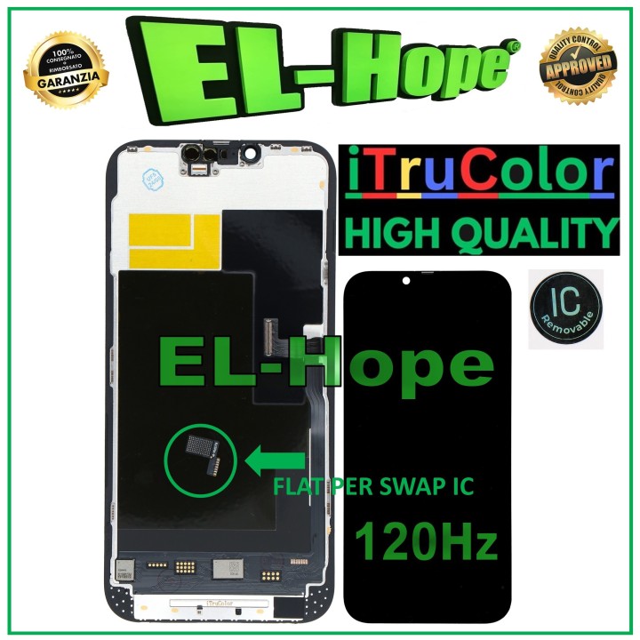 iTruColor SOFT OLED LCD DISPLAY 120Hz FOR APPLE IPHONE 13 PRO MAX TOUCH GLASS