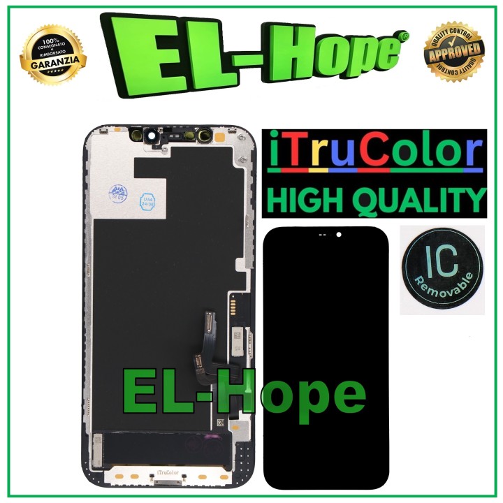 iTruColor HARD OLED PREMIUM LCD TOUCH DISPLAY FOR APPLE IPHONE 12 /12 PRO GLASS