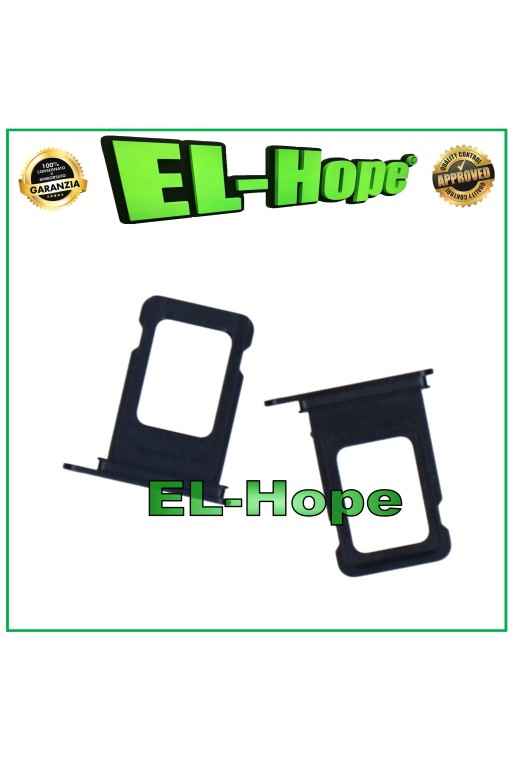 SLOT CART COMPARTMENT HOLDER NANO SIM CARD HOUSING CARD FOR APPLE IPHONE 12 BLACK