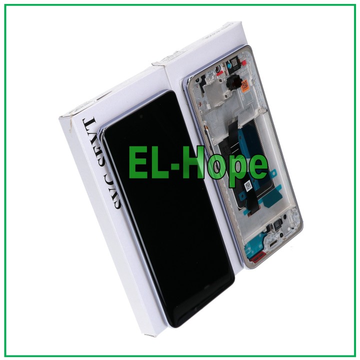 TOUCH DISPLAY + ORIGINAL FRAME SERVICE XIAOMI REDMI NOTE 14 PRO+ PLUS 5G PURPLE