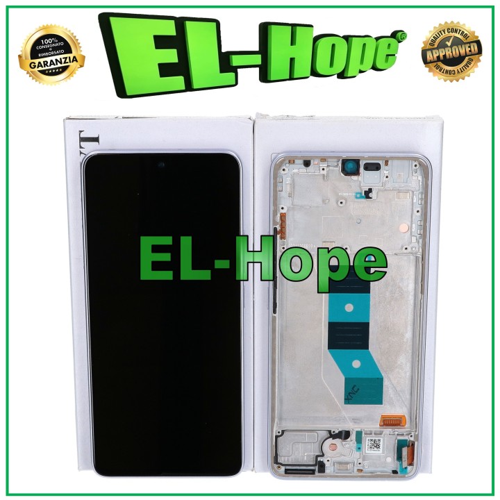 TOUCH FRAME DISPLAY ORIGINAL SERVICE XIAOMI REDMI NOTE 14 5G 24094RAD4G PURPLE