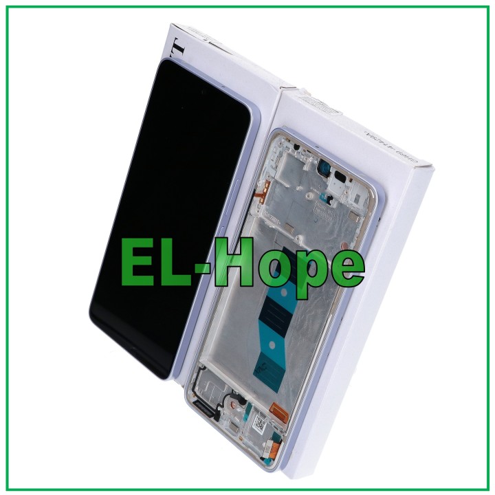 TOUCH FRAME DISPLAY ORIGINAL SERVICE XIAOMI REDMI NOTE 14 5G 24094RAD4G PURPLE