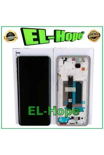 TOUCH DISPLAY + ORIGINAL FRAME SERVICE XIAOMI REDMI NOTE 14 PRO+ PLUS 5G BLUE