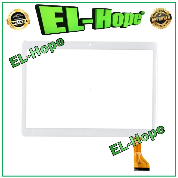 TOUCH SCREEN GLASS TABLET TOSCIDO MOD X107CL FLATE CODE HZYCTP-102296 WHITE