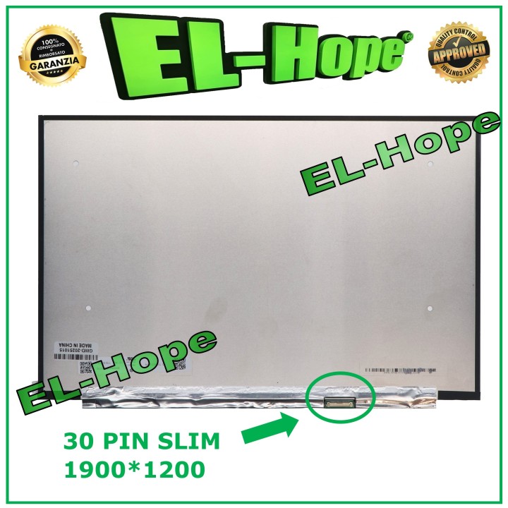 DISPLAY NV160WUM-NH4 LCD NOTEBOOK 16 30 PIN SLIM 1900*1200 FHD LED SCREEN