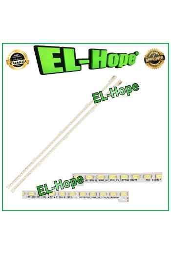 KIT 2 BARS 44 LEDs FOR TV 32 SAMSUNG LTJ320HN01-H LTJ320HN01-J AGS45349 UE32D5