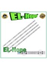 KIT 4 7 LED STRIP BARS FOR TV 50 LG LGIT-Y19-50UM75 LGIT-Y19-50UM73 PC65486A