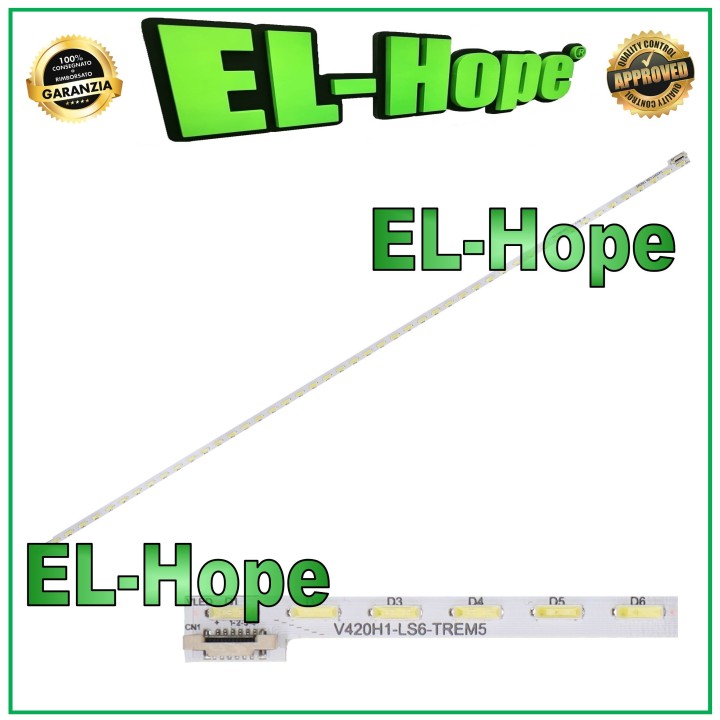 48 LED BAR FOR 42  TV PANASONIC V420H1-LS6-TREM5 V420HJ1-LE6-TREM5