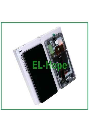 ORIGINAL FRAME LCD DISPLAY SAMSUNG GALAXY S20+ PLUS SM-G985 G986 5G TOUCH GRAY