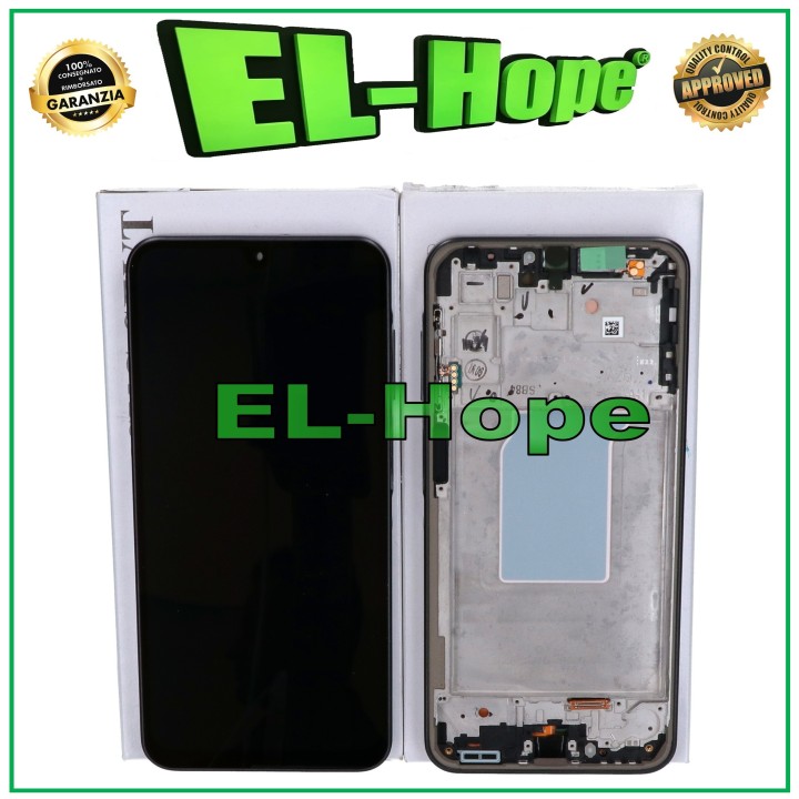 ORIGINAL LCD FRAME DISPLAY SAMSUNG A26 5G 2025 SM-A266 TOUCH BLACK GH82-37049A