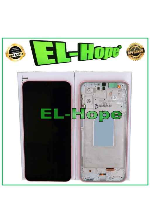 ORIGINAL LCD FRAME DISPLAY SAMSUNG GALAXY A26 5G 2025 SM-A266 TOUCH SCREEN PINK