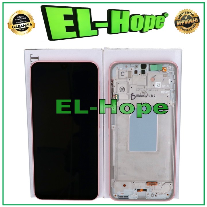ORIGINAL FRAME LCD DISPLAY SAMSUNG A26 5G 2025 SM-A266 TOUCH PINK GH82-37049D