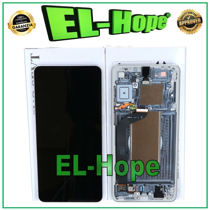 ORIGINAL TOUCH DISPLAY SAMSUNG S25 EDGE SM-S937 TITANIUM SILVER GH82-37224A
