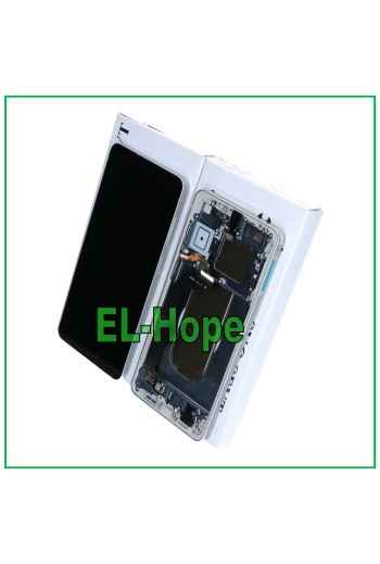 ORIGINAL TOUCH FRAME DISPLAY SAMSUNG GALAXY S25 EDGE SM-S937 TITANIUM SILVER