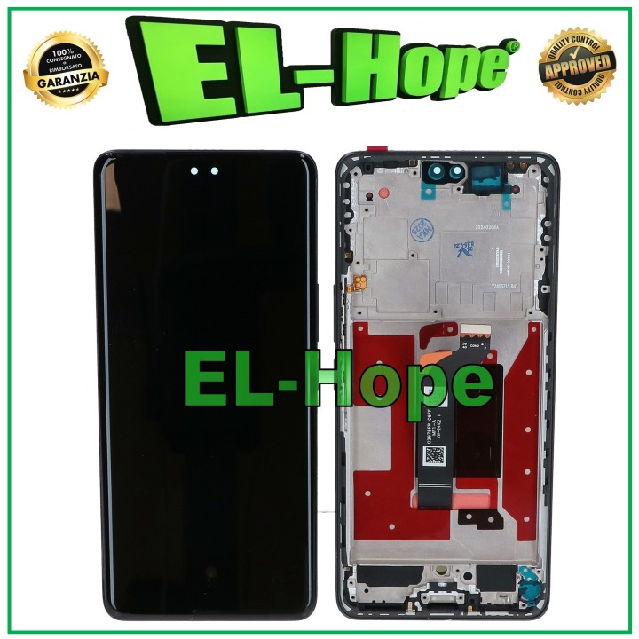OLED FRAME LCD DISPLAY FOR HONOR 200 PRO ELP-AN00 NX9 TOUCH SCREEN BLACK GLASS