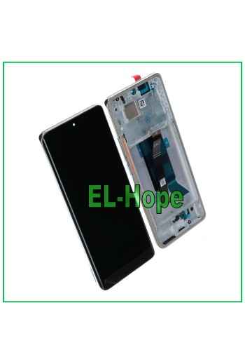 OLED DISPLAY + FRAME FOR XIAOMI POCO X7 5G 24095PCADG LCD TOUCH SILVER GLASS