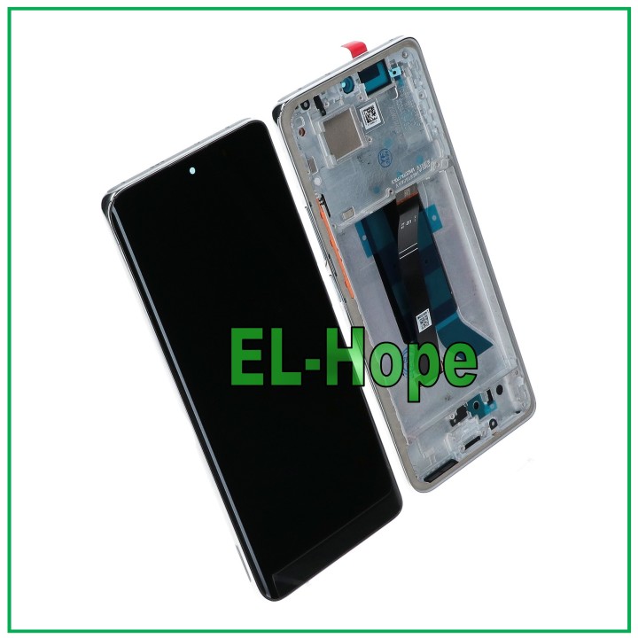 OLED DISPLAY + FRAME FOR XIAOMI POCO X7 5G 24095PCADG LCD TOUCH SILVER GLASS