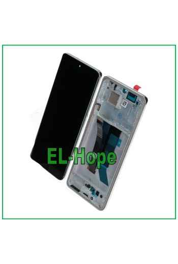 OLED DISPLAY + FRAME FOR XIAOMI POCO X7 5G 24095PCADG LCD TOUCH SILVER GLASS