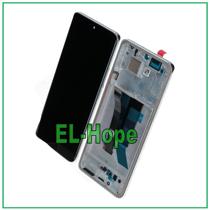 OLED DISPLAY + FRAME FOR XIAOMI POCO X7 5G 24095PCADG LCD TOUCH SILVER GLASS