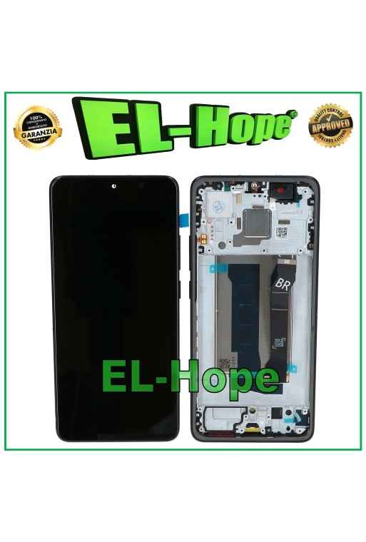 OLED DISPLAY + FRAME FOR XIAOMI POCO X7 PRO 5G 2412DPC0AI LCD TOUCH GLASS BLACK