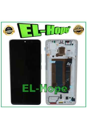 OLED DISPLAY + FRAME FOR XIAOMI POCO X7 PRO 5G 2412DPC0AI LCD TOUCH GLASS SILVER