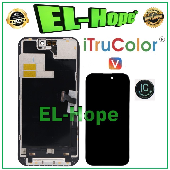 iTruColor INCELL LCD DISPLAY FOR APPLE IPHONE 14 PRO TOUCH SCREEN GLASS BLACK