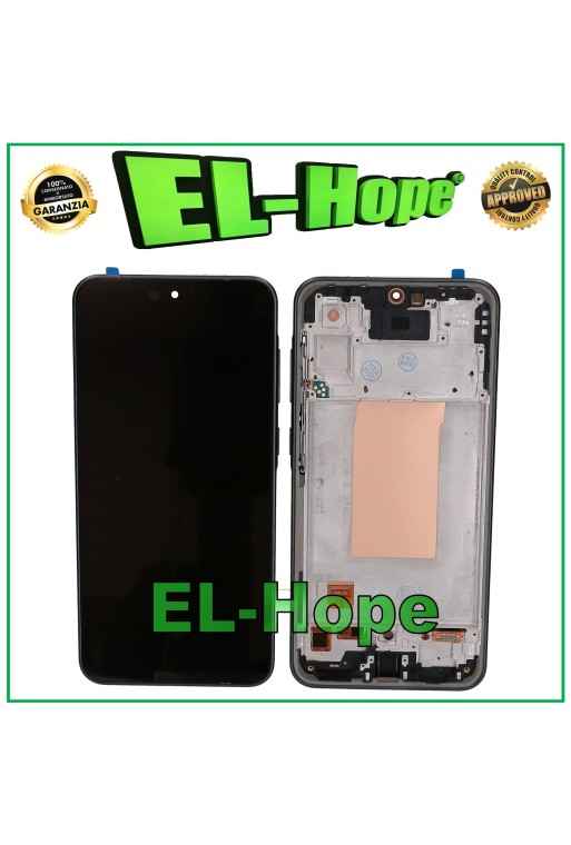 OLED LCD DISPLAY + FRAME FOR SAMSUNG GALAXY A36 5G SM-A366 TOUCH SCREEN BLACK