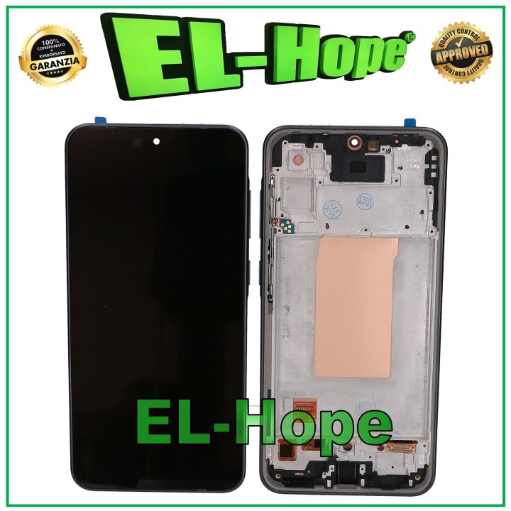OLED LCD DISPLAY + FRAME FOR SAMSUNG GALAXY A36 5G SM-A366 TOUCH SCREEN BLACK