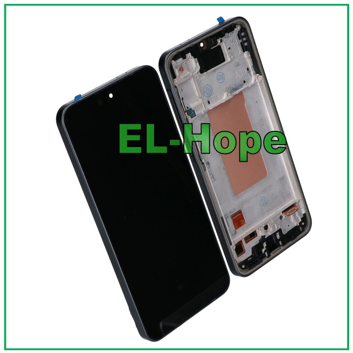 OLED LCD DISPLAY + FRAME FOR SAMSUNG GALAXY A36 5G SM-A366 TOUCH SCREEN BLACK